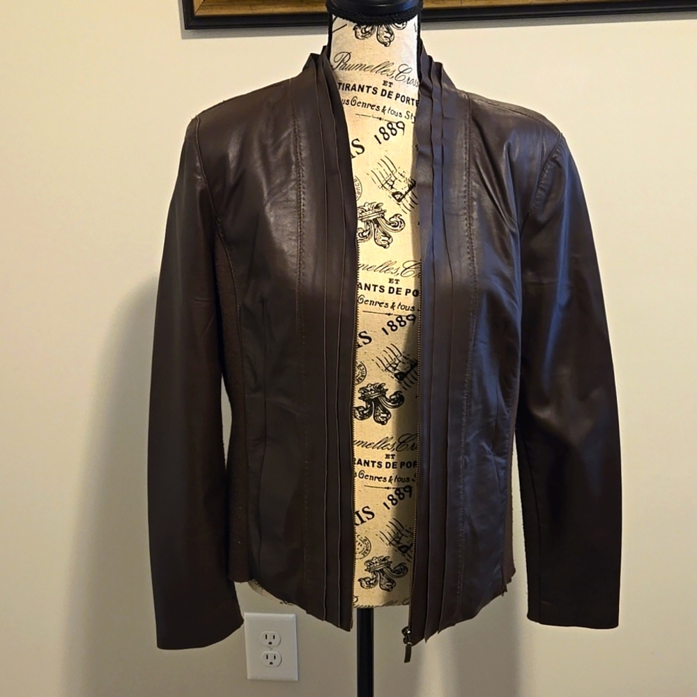 NWT vintage leather  jacket.